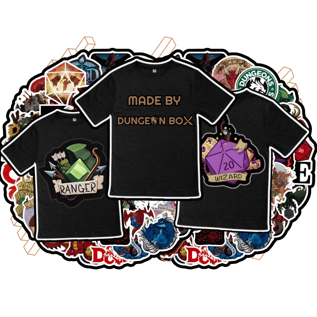 DND ROLES T-SHIRTS